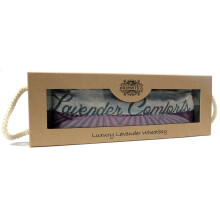 Luxury Lavender Wheat Bag in Gift Box - Lavender Comforts