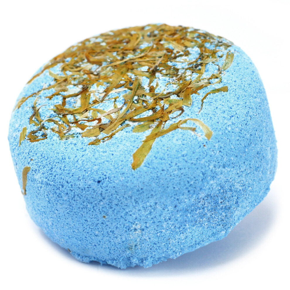 Blue 200G Floral Fizz Bath Bomb - Dream In