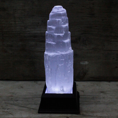 Natiural Selenite Tower - 15 cm 1