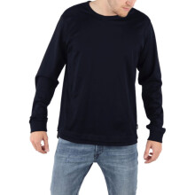 (XS) DIESEL T JOSES 0IAOU Mens T Shirt Long Sleeves Crew Neck Summer Casual Black Tee