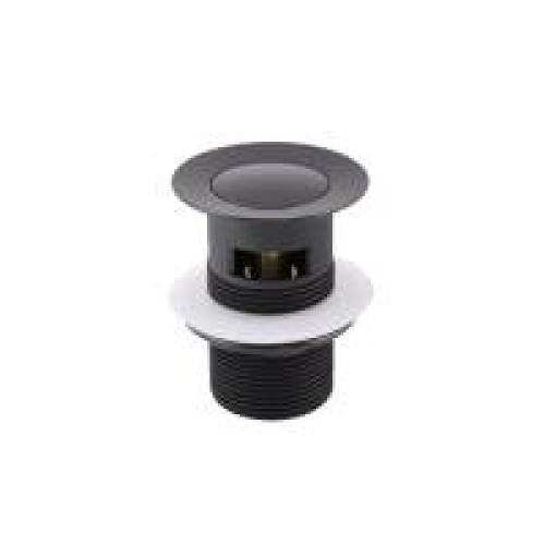 Bathroom Basin/Sink Mixer Tap & Waste Including Bottle Trap Black 1