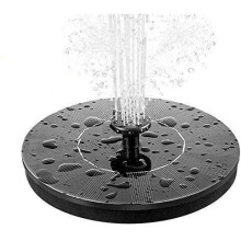 N/B Solar Fountain Pump?Floating outdoor fountain?Free Standing 1W Bird Bath Fountain Pump for Garden and Patio, Solar Panel Kit Water Pump
