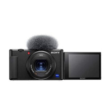 Sony vlogcamera ZV-1 digitale camera (varihoekscherm voor vloggen, 4K-video) ZV1BDI.EU - Zwart