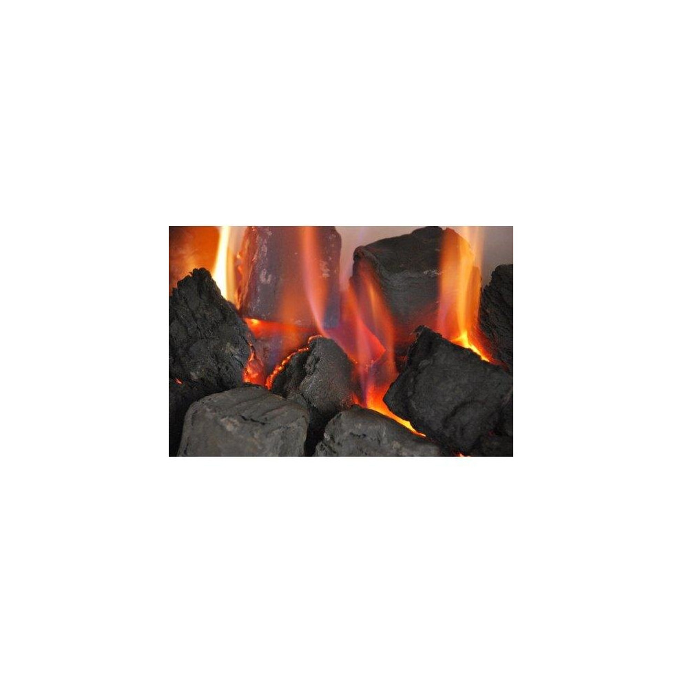Coals 4 You 30 Random Mixed Gas Fire Ceramic Coals Replacement Grate Glow/Bio Fuels/Ceramic/Boxed DIRECT FROM MANUFACTURER, Black