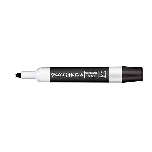 Paper Mate Paper Mate Low Odour Whiteboard Markers, Chisel Tip, Assorted Ink Colours, 4 Count 2