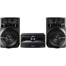 Panasonic SC-UX100E-K Black 300W Mini Hi-Fi System with Bluetooth, USB, CD Player, FM Radio, Manual EQ