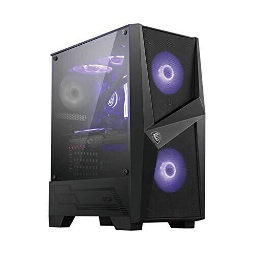 MSI MSI MAG FORGE 100M Midi Tower computerkabinet sort