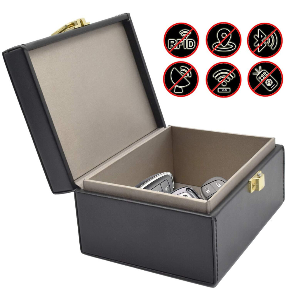 Todoxi Faraday Box, Car Key Signal Blocker Box, Keyless Car Key Fob Safe Protector Box, Large Rfid Signal Blocking Box 743815173254