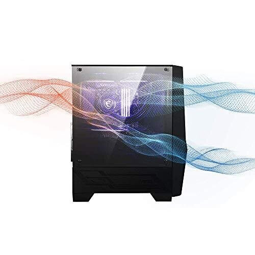MSI MSI MAG FORGE 100M Midi Tower computerkabinet sort 1