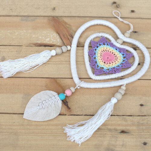 Dream Catcher - Medium Multi Heart in Heart 2