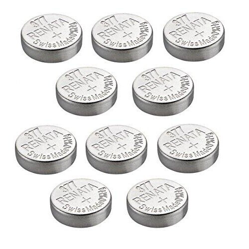 Renata Watch Battery Swiss Made Renata 377 or SR626SW OR AG4 1.5V (10 x 377 or SR 626 SW)