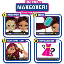 Failfix - Loves.Glam Total Makeover Docka Pack | 8.5" Mode Docka | Total Förvandling