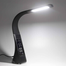 (Black) Reading Bedside Lamp LED Table Lamp