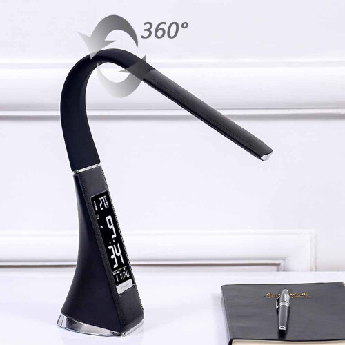 (Black) Reading Bedside Lamp LED Table Lamp 2