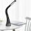 (Black) Reading Bedside Lamp LED Table Lamp 6