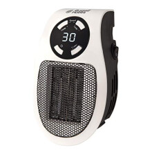 Russell Hobbs RHPH2001 500W Ceramic Plug Heater, Adjustable thermostat, 12 Hour Timer & LED Display, 2 Fan Speeds