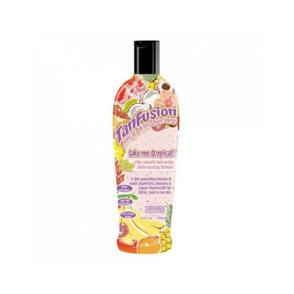 Synergy Tan Take Me Tropical 15x Dark Tanning Bronzer Tanning Lotion - 250ml