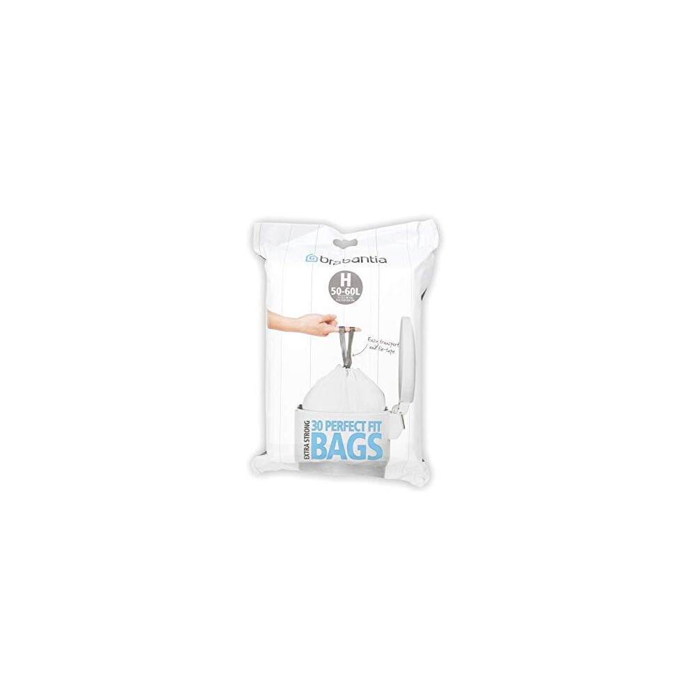 Brabantia Bin Liners, Size H, 30 Bags