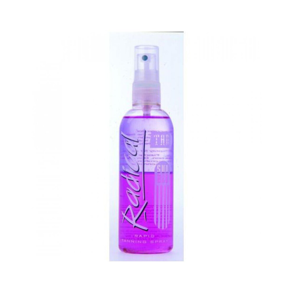 (Step 1) Radical For Sensitive Skin Types Tan Sun Bed Rapid Tanning Spray - 165ml