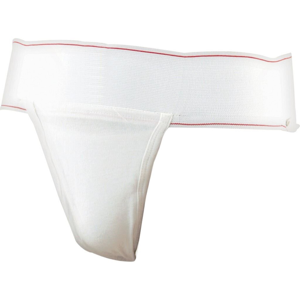 (Small) Kookaburra Cricket Jock Strap Cotton Comfortable Athletic Insert Pouch Support