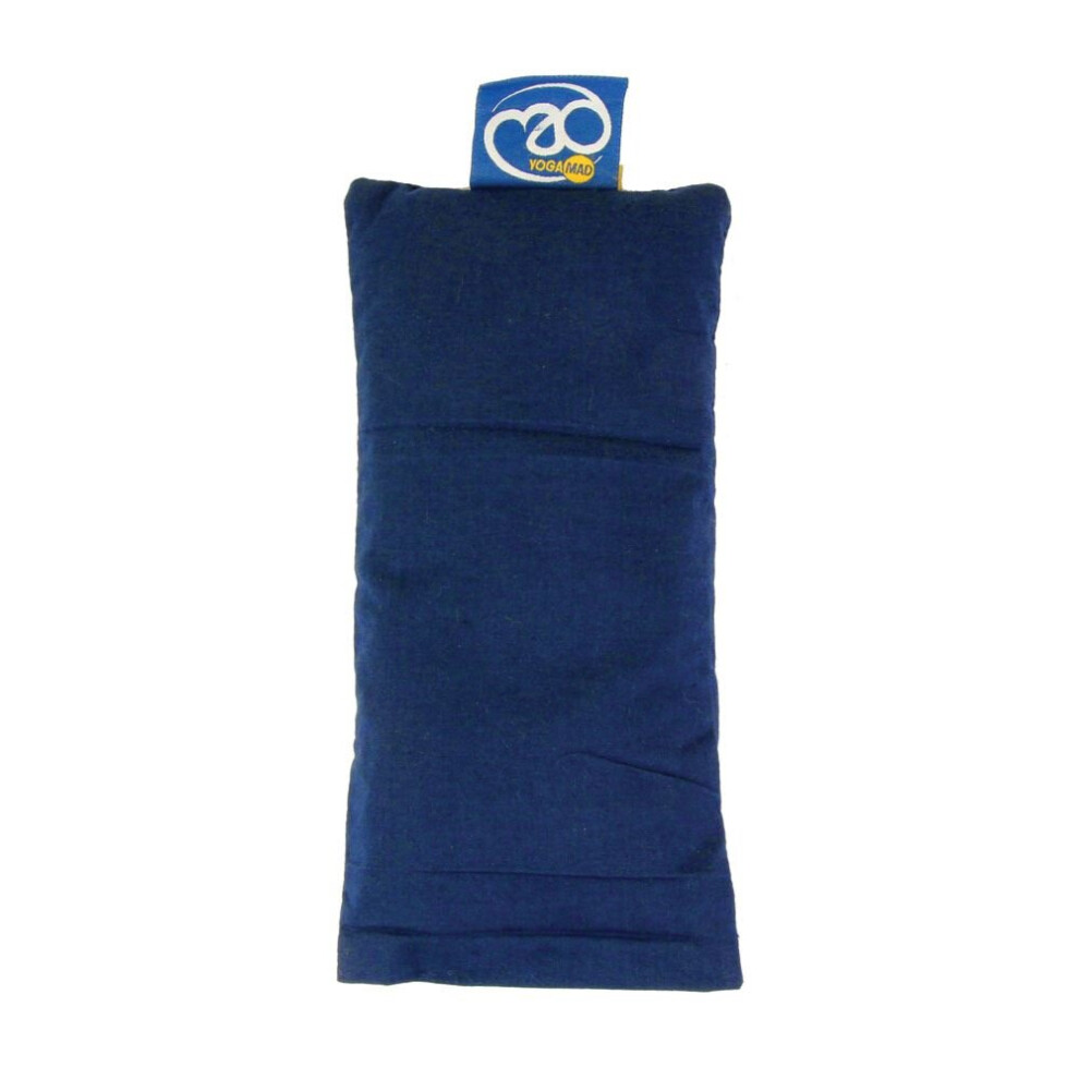 (Blue) Fitness Mad Yoga Mad Organic Lavender & Linseed Cotton Eye Relaxation Pillow