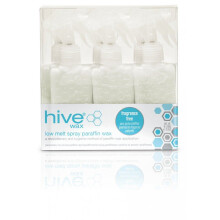 Hive Of Beauty Paraffinwachs ohne Duft, niedrigschmelzend, 80 g x 6
