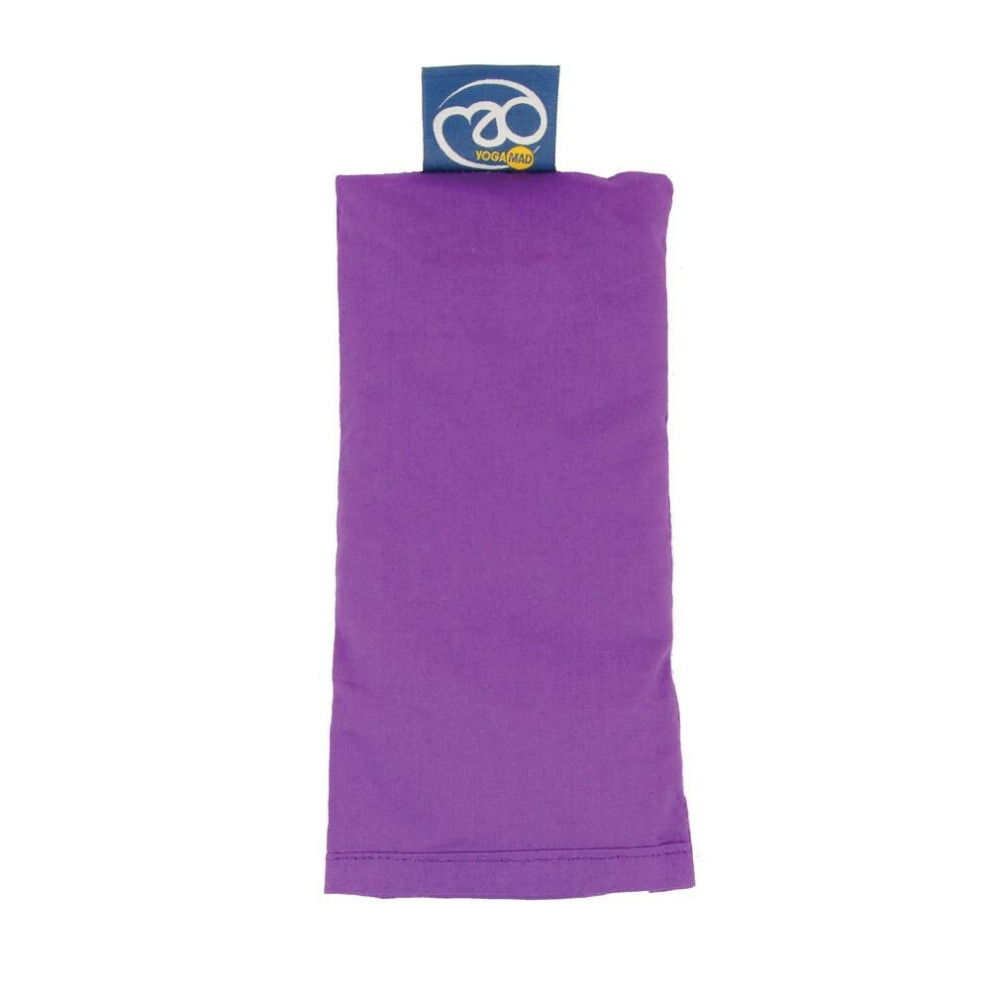 Fitness Mad Purple/Lavender () Yoga Mad Organic & Linseed Cotton Eye Relaxation Pillow