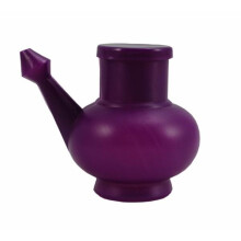Fitness Mad Yoga Mad Lightweight Plastic Jalaneti Genie Travel Neti Pot - 240ml