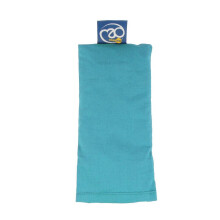 (Light Blue) Fitness Mad Yoga Mad Organic Lavender & Linseed Cotton Eye Relaxation Pillow
