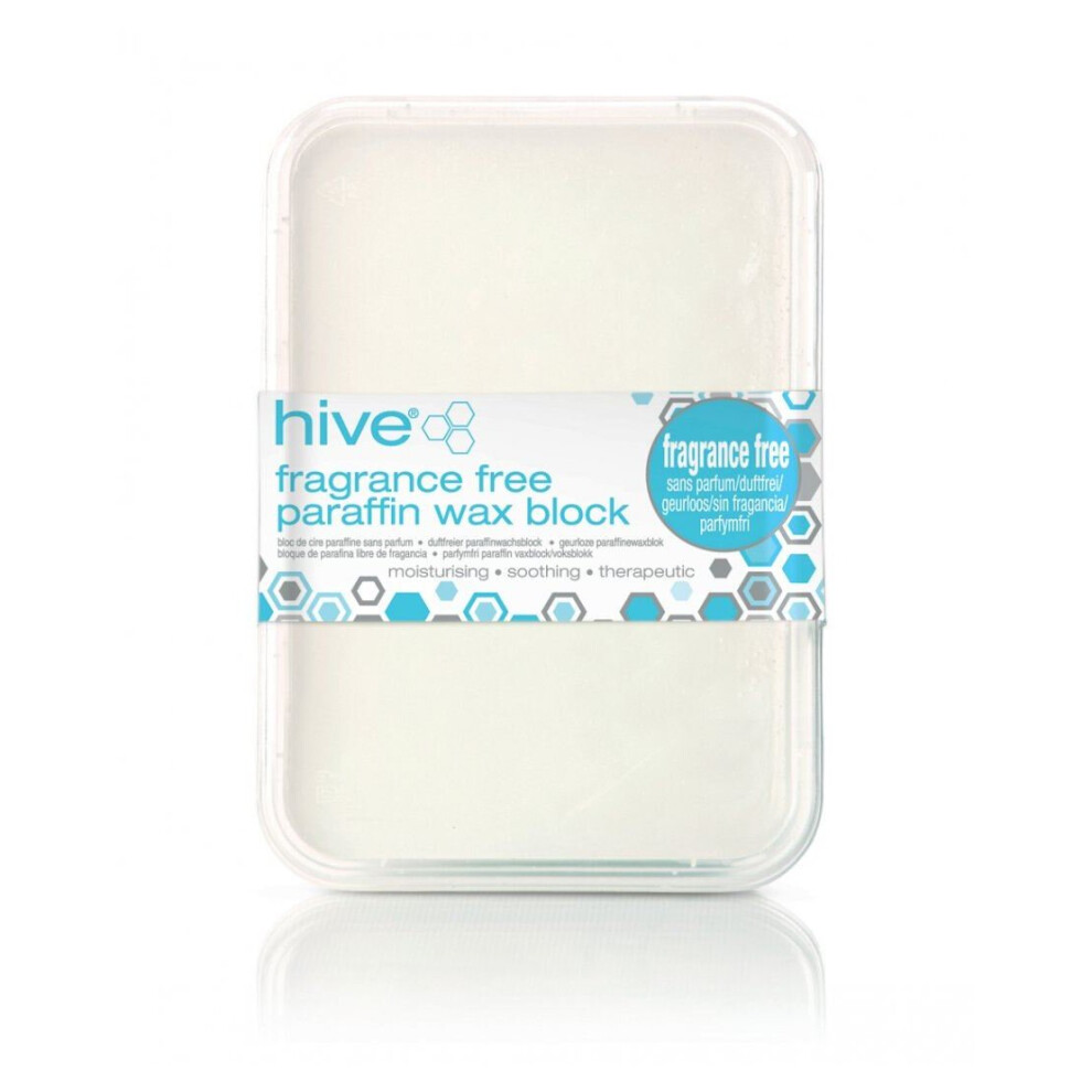 Hive Of Beauty Waxing Fragrance Free Low Melt Paraffin Therapy Treatment - 450g