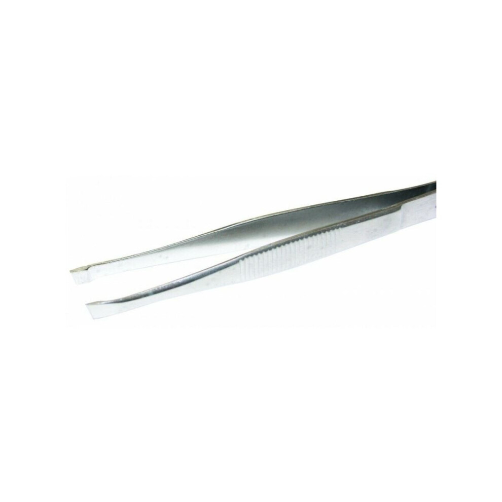 Hive Of Beauty Salon Pro Implements Tweezers - Angled & Stainless Steel