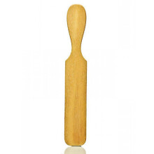 Hive Of Beauty puinen jalka vahaus sovellus litteä spatula kahvalla - 24cm