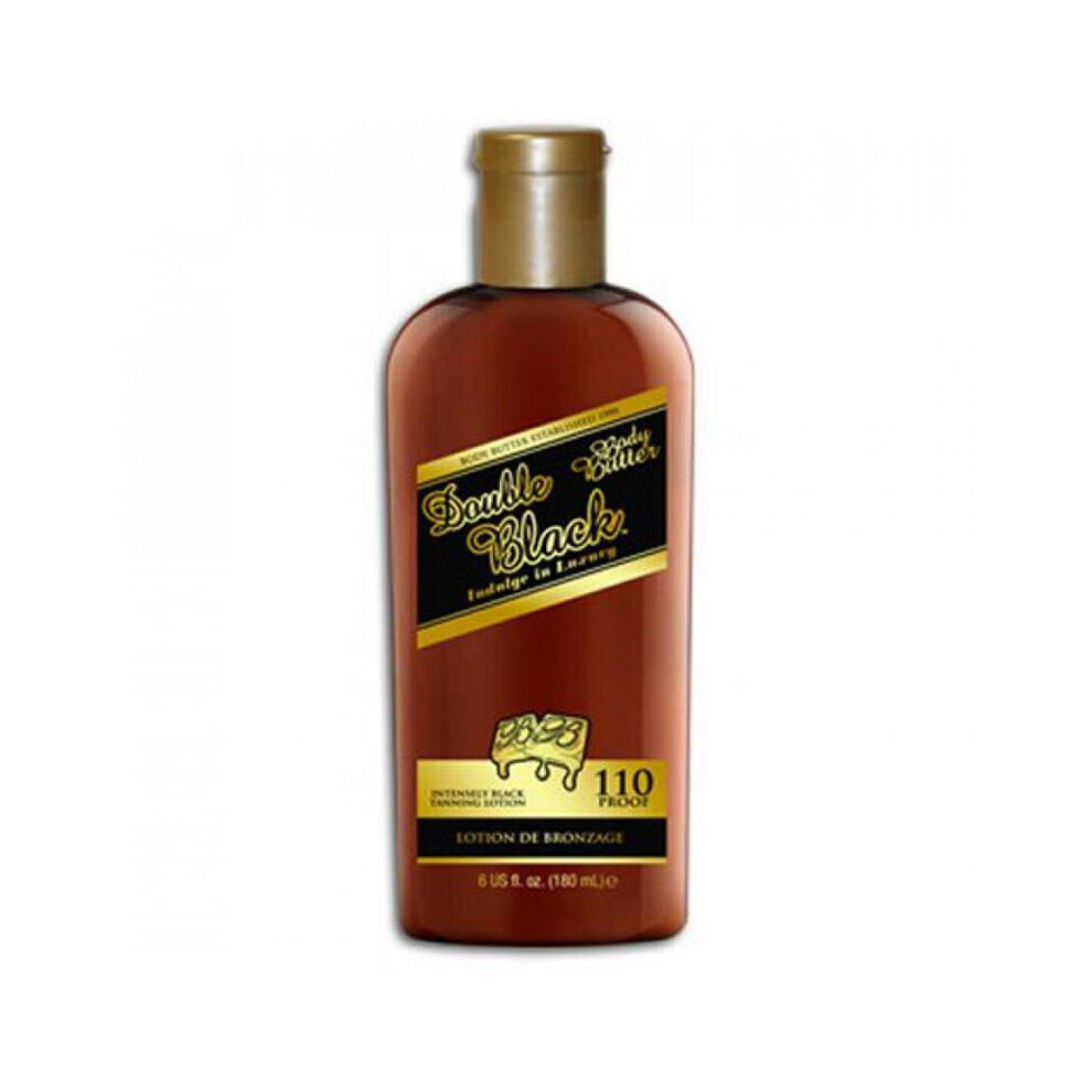 (Double Black) Body Butter Tanning Lotion - 180ml