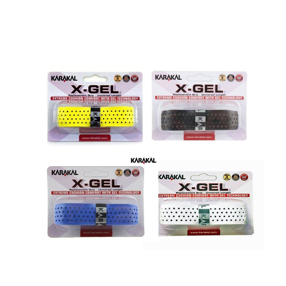 (Red) Karakal PU X-Gel Badminton Tennis Squash Racket Replacement Grips x 1