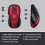 Logitech Logitech M510 Wireless Computer Mouse  Comfortable Shape with USB Unifying Receiver, with Back/Forward Buttons and Side-to-Side Scrolling, Red 6
