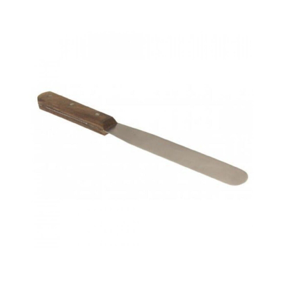 Hive Of Beauty Metal Waxing Application & Removal Spatula With Wooden Handle