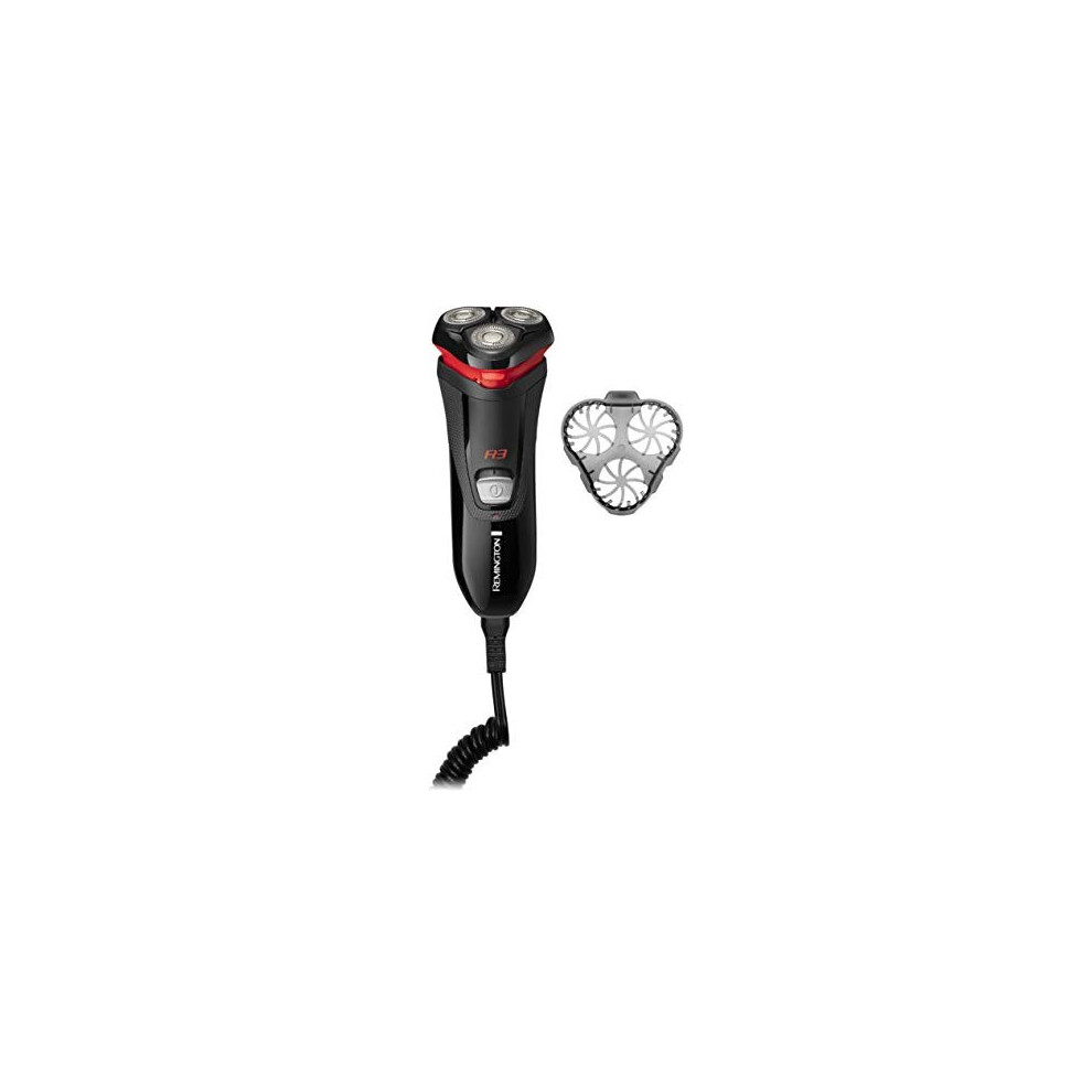Remington R3000 Style Series R3 Electric Shaver, Corded Rotary Razor with 3-Day Stubble Trimmer and Pop-Up Trimmer