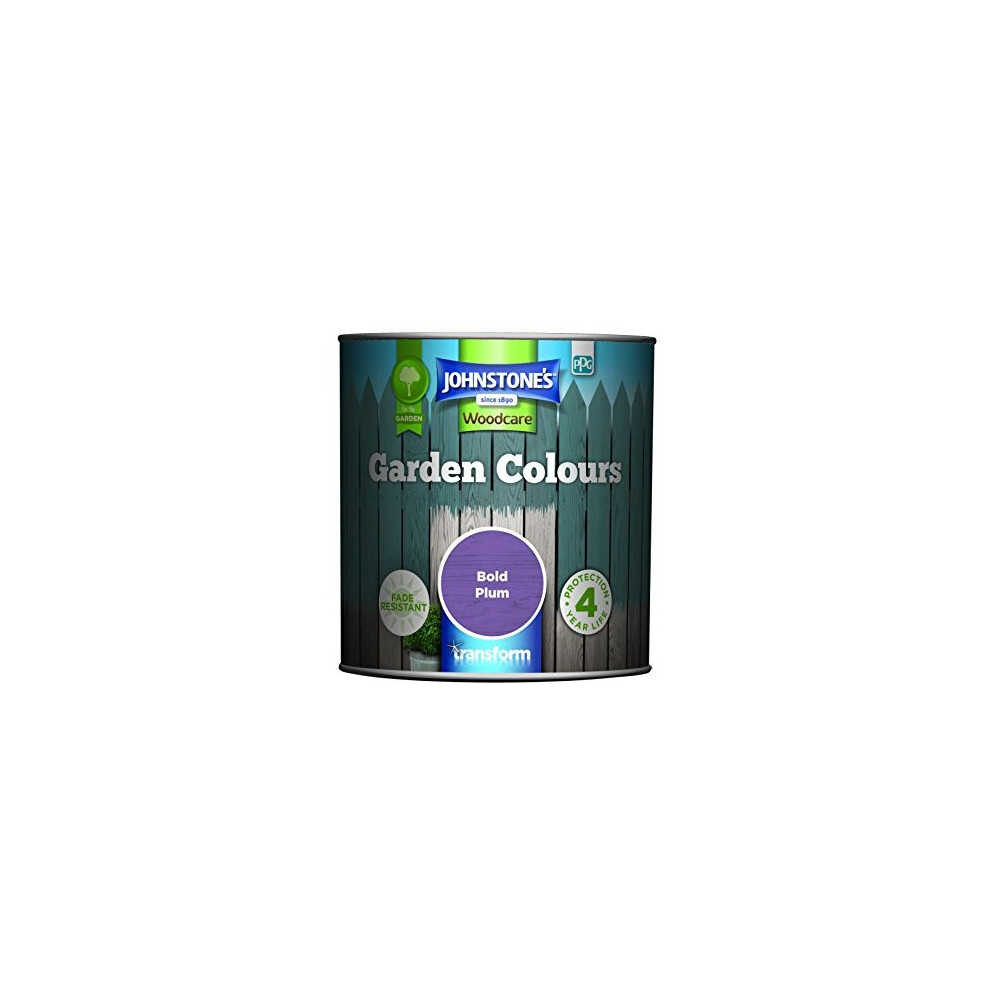 Johnstone's 309278 Garden Colours, Bold Plum, 1 Litre
