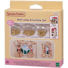 Sylvanian Families 5447 Wall Sconces & Curtains Set Doll House Accessories - Board Game