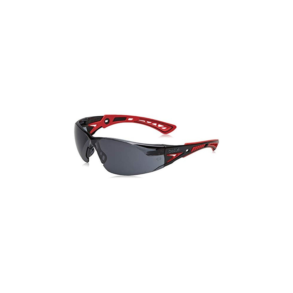 Bolle RUSH+SMOKE Smoke Lens Safety Glasses