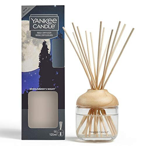 Yankee Candle Reed Diffuser - Midsummer's Night, 120 ml, Up to 10 Weeks of Fragrance