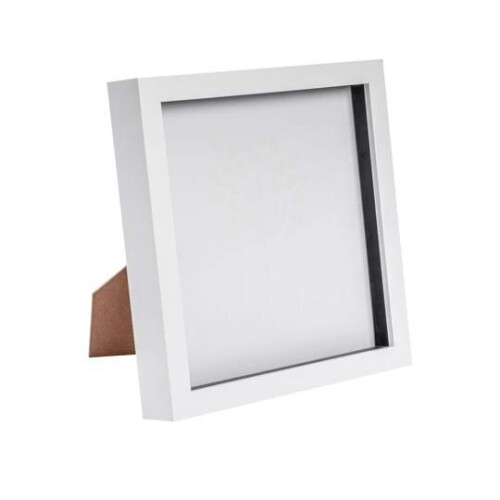 Nicola Spring Nicola Spring 5Pk White Box Frames - 8x8" | Deep Picture Frames