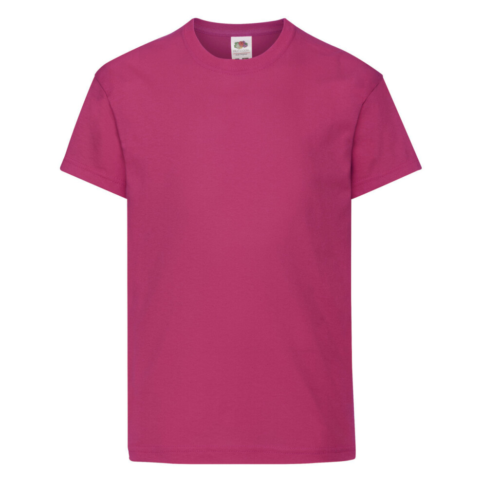 (Fuchsia, 14-15) FOTL Kids Original T-Shirt