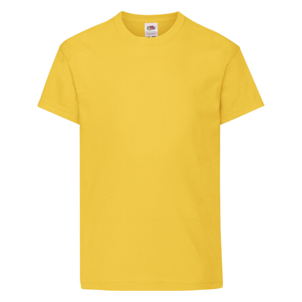 Fruit Of The Loom (Sunflower, 03-Apr) Fotl Kids Original T-Shirt