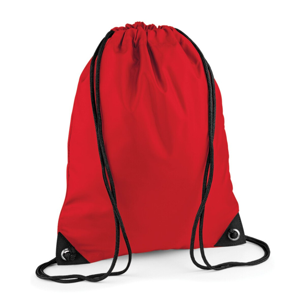 (Classic Red) Bagbase Gymsac