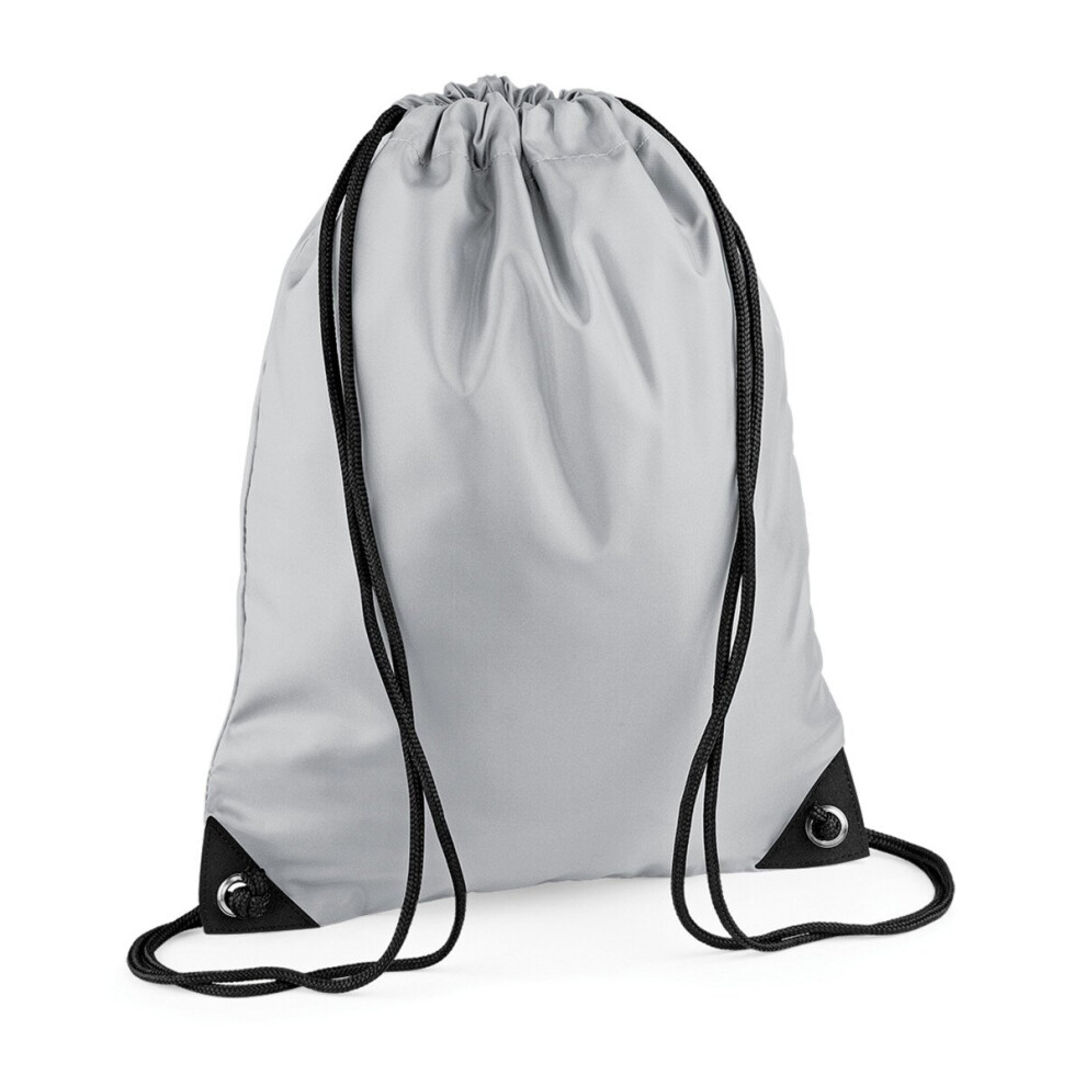 (Light Grey) Bagbase Gymsac