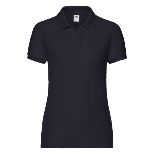 Fruit Of The Loom (Deep Navy, M) Lady-Fit 65/35 Polo