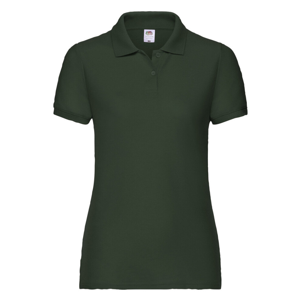 (Bottle Green, L) Lady-Fit 65/35 Polo