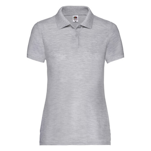 Fruit Of The Loom (Heather Grey, M) Lady-Fit 65/35 Polo 2
