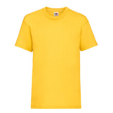 (Yellow, 14-15) Childrens Valueweight T-Shirt